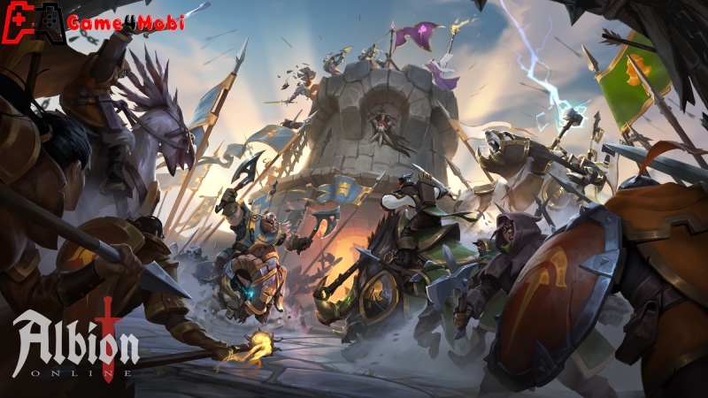 Albion Online - MMORPG sandbox với nền kinh tế do người chơi điều khiển và chiến đấu PvP khốc liệt.