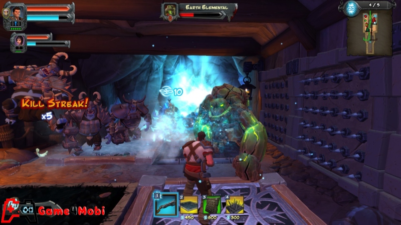 Orcs Must Die! 2 phòng thủ những đợt tấn công của orc