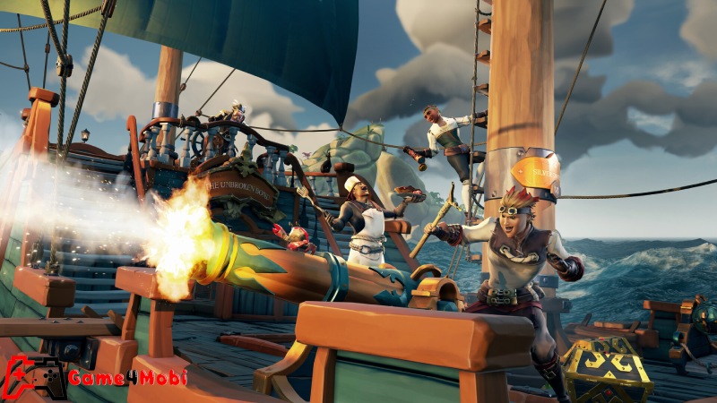 Sea of Thieves 2024 Edition - hiến đấu với những bộ xương, quái vật biển