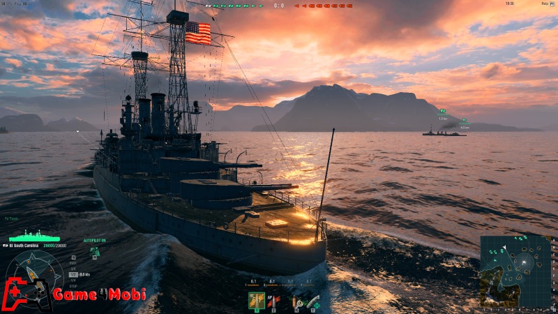 World of Warships - Lập chiến lược và sử dụng kỹ năng của bạn để chiến thắng trong các trận hải chiến.