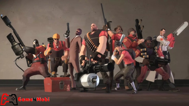 Team Fortress 2 - Mỗi lớp nhân vật đều có vũ khí và kỹ năng riêng biệt